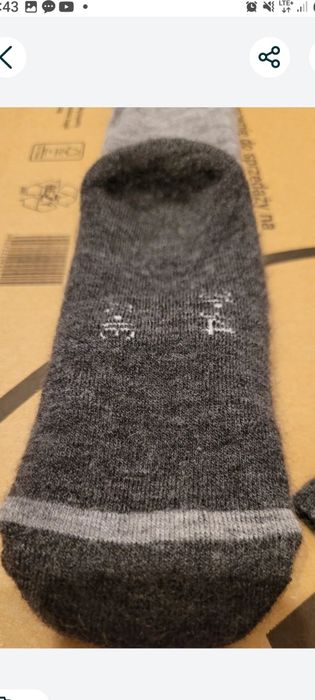 Skarpety 31 - 34 jak nowe merino skarpetki dziecięce termiczne wełnian