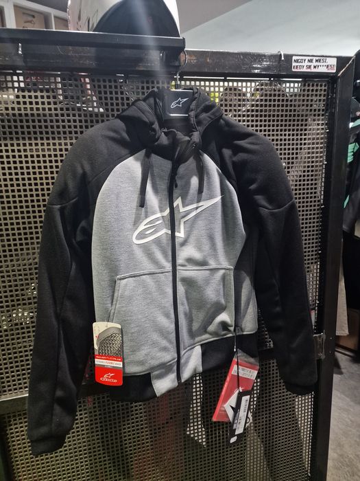 Bluza z kapturem ALPINESTARS CHROME SPORT Melange/Grey/Black 'S