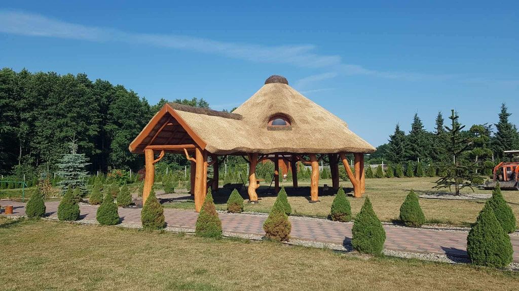 Altana Ogrodowa Dachy z Trzciny Strzechy