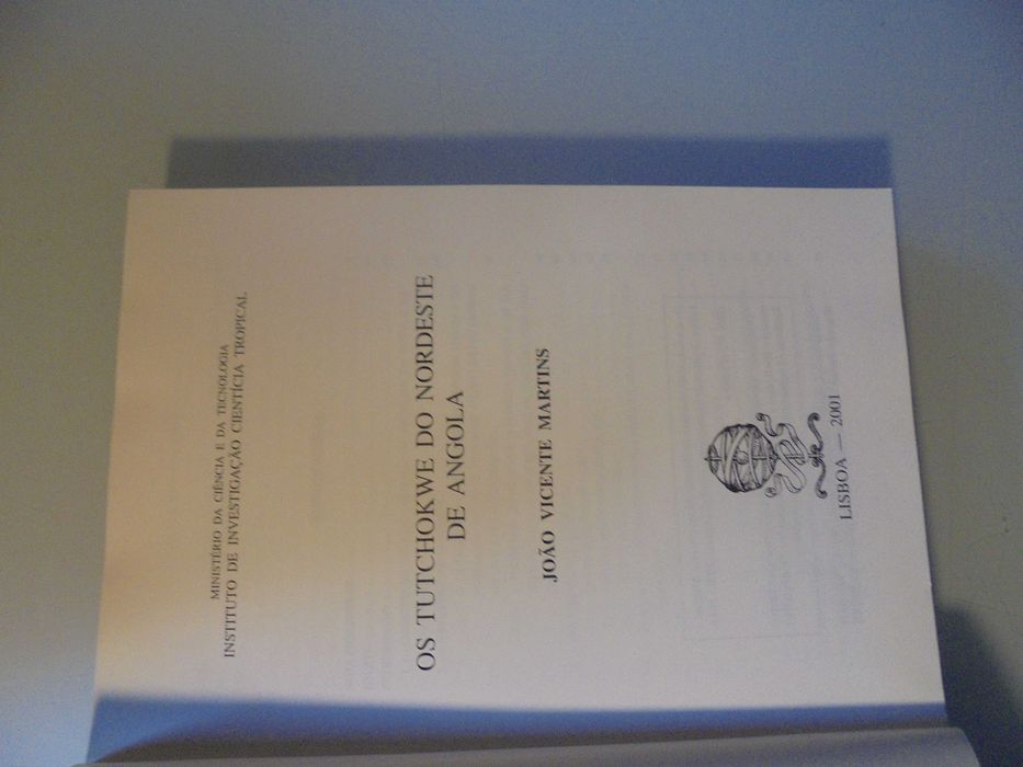 Angola-Martins (João Vicente);Os Tutchokwe do Nordeste