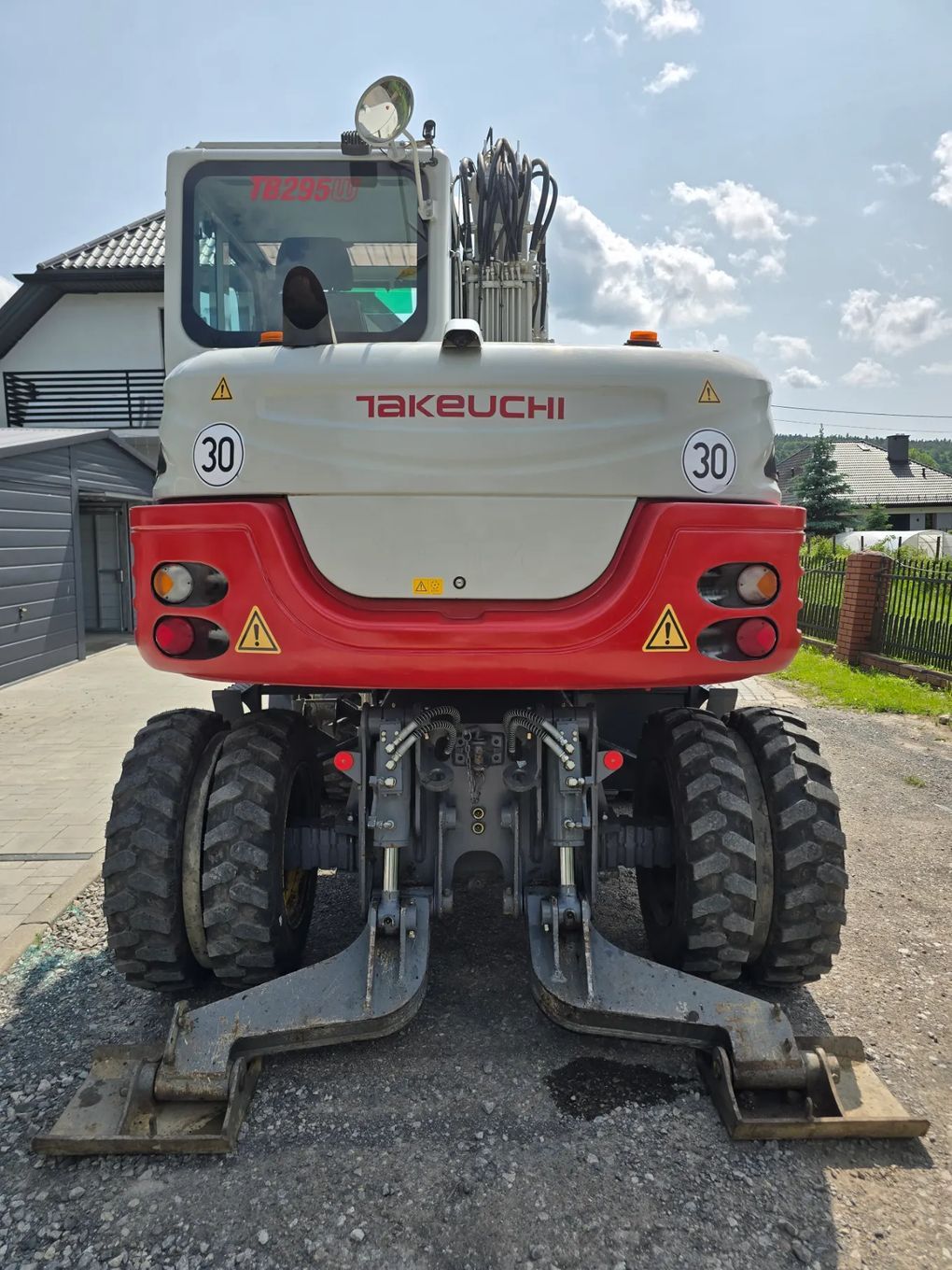 Takeuchi TB 295W Roto+Szczypce  Koparka kołowa 11 ton. Super stan. Igła! Rototilt+szczypce