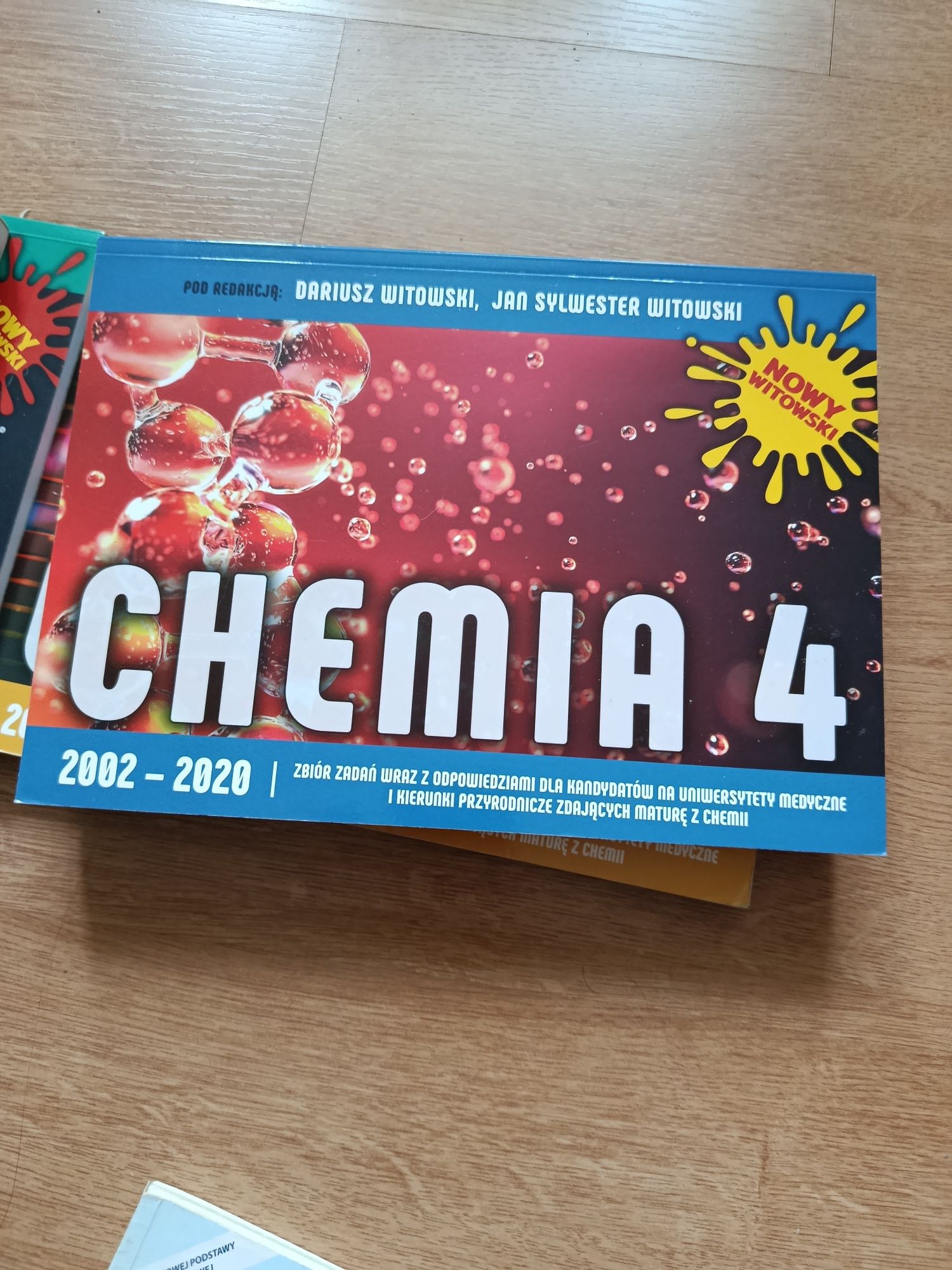 Zestaw książek "Chemia 1–4" Witowski