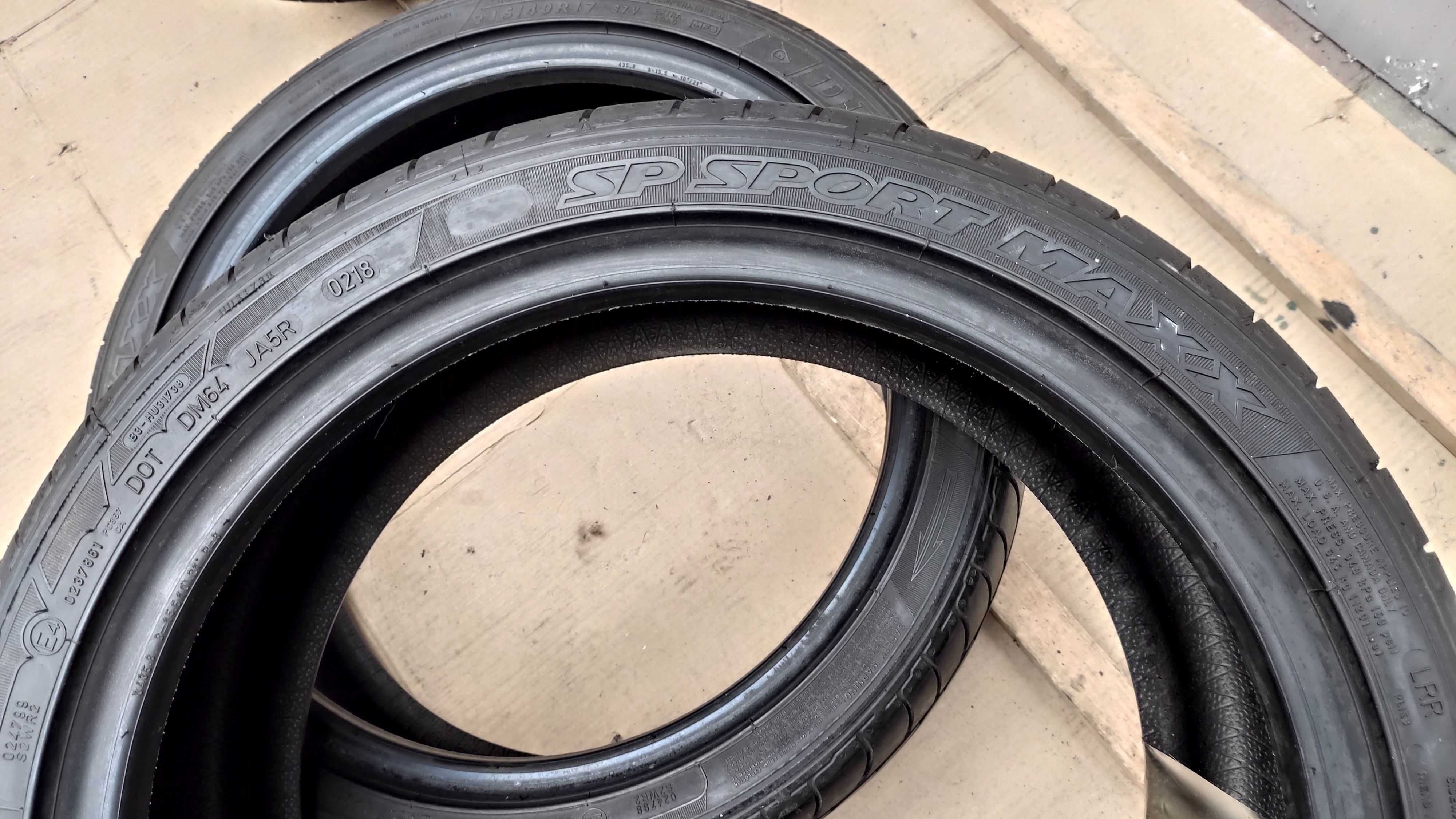 Шини 215/40R17 Dunlop SP Sport Maxx