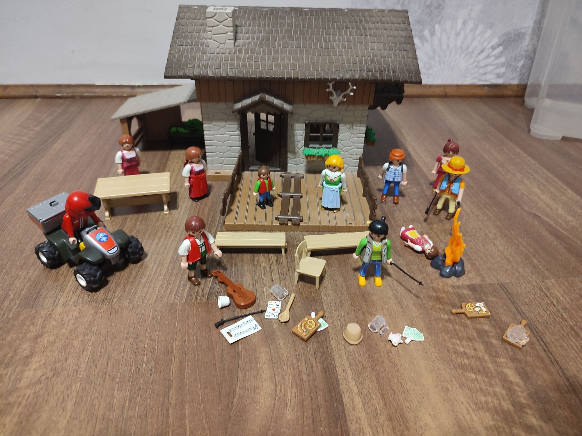 Zestaw playmobil chata gorska