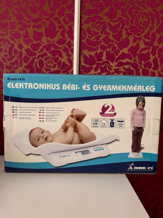 Ваги дитячі електронні високоточні Momert