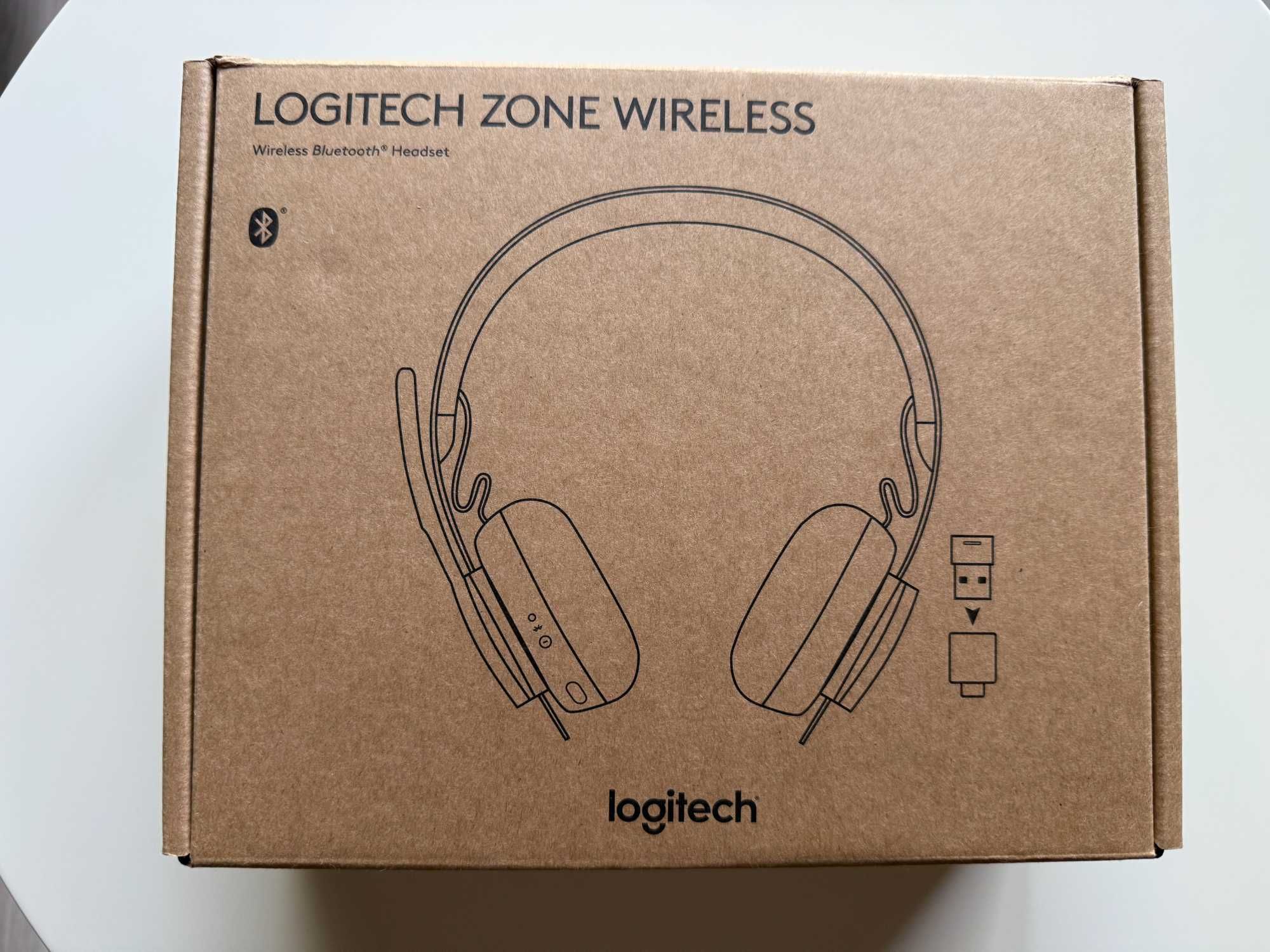 Logitech Zone Wireless słuchawki bezprzewodowe z mikrofonem ANC