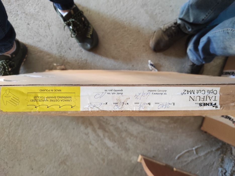 Sprzedam piły taśmowe do metalu Tajfun 27x6/10