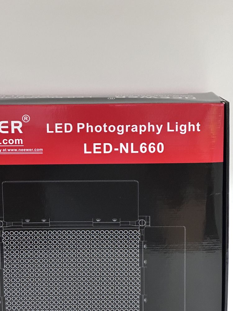 Neewer LED NL 660 panel led lampa BI COLOR