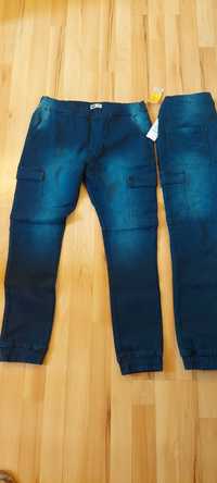 NOWE jeansy dla bliźniaków r 164