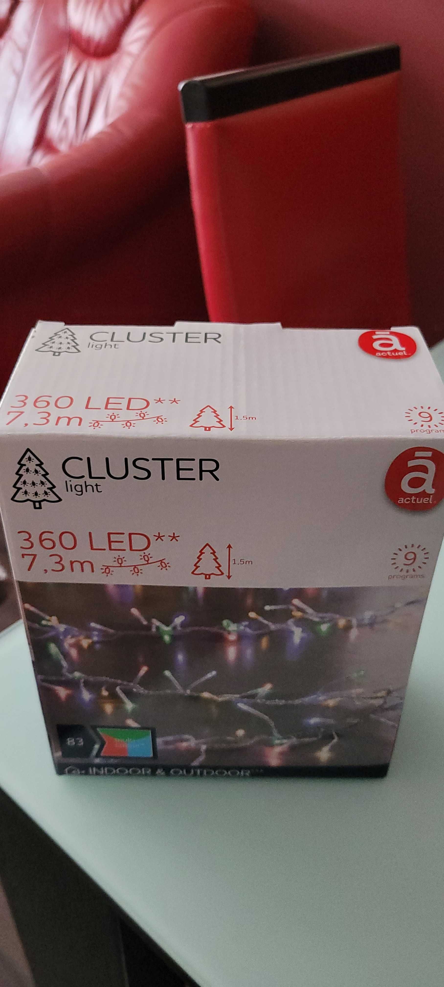 Lampki choinkowe LED 360, 9 programów