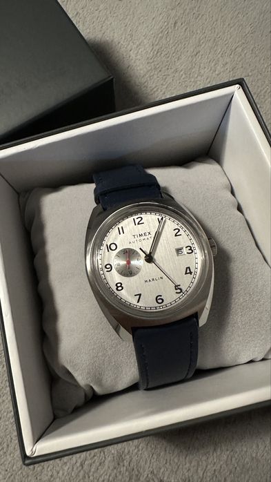 Zegarek Timex Marlin automatic silver