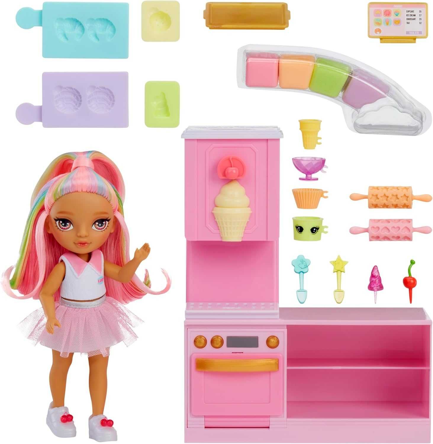 Рейнбоу Хай Кенді Харт Rainbow High Littles Dessert Shop Kandy Hart