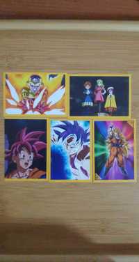 Coleção cartas/autocolantes Panini Dragon Ball