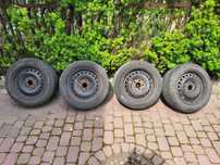 Koła samochodowe - opony zimowe Bridgestone 205/55R16 + felgi stalowe