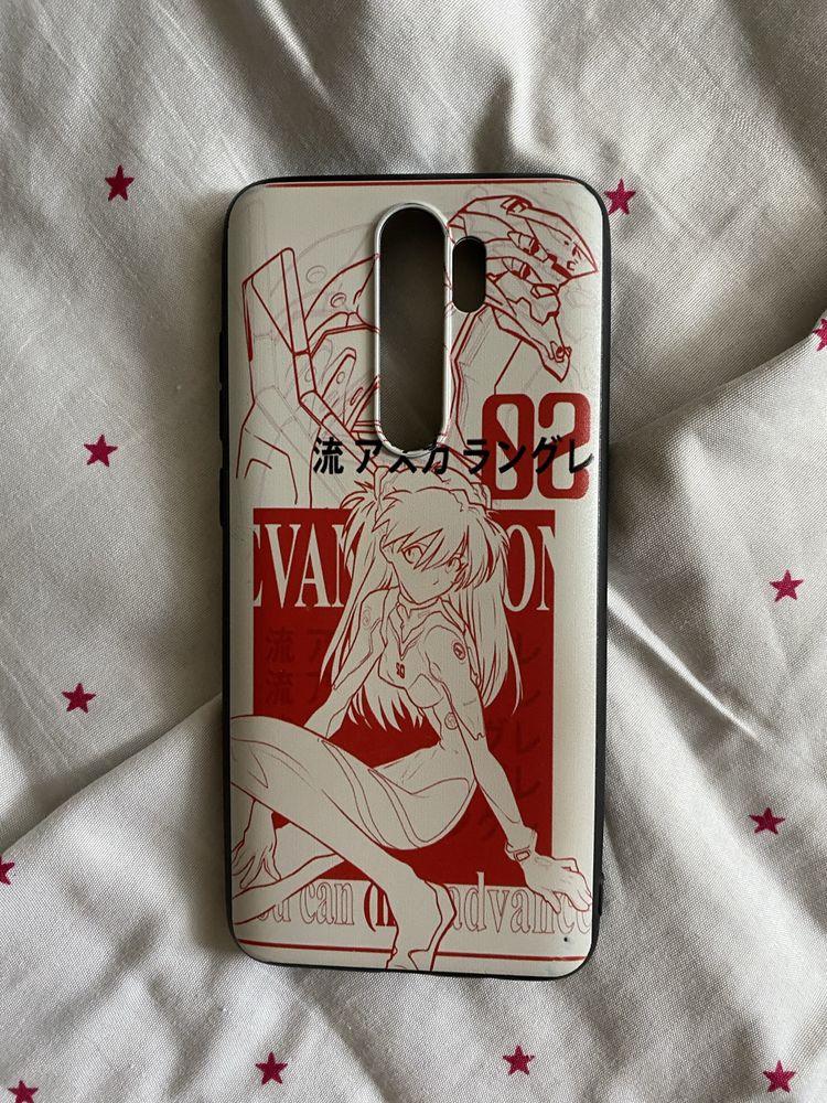 чохол на xiaomi redmi not 8 pro аніме євангеліон аниме evangelion