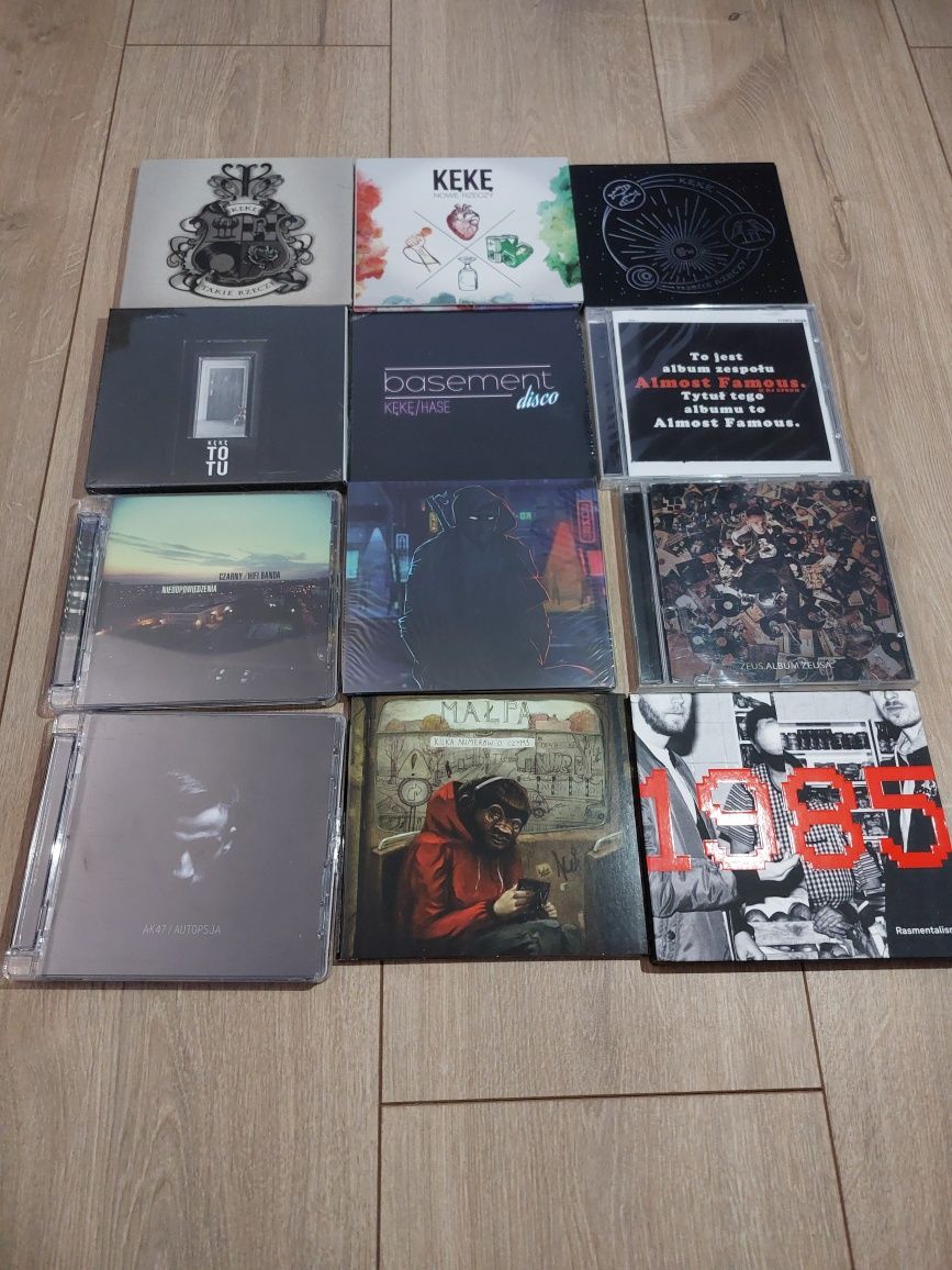 Płyty CD HipHop Rap i inne + dodatki