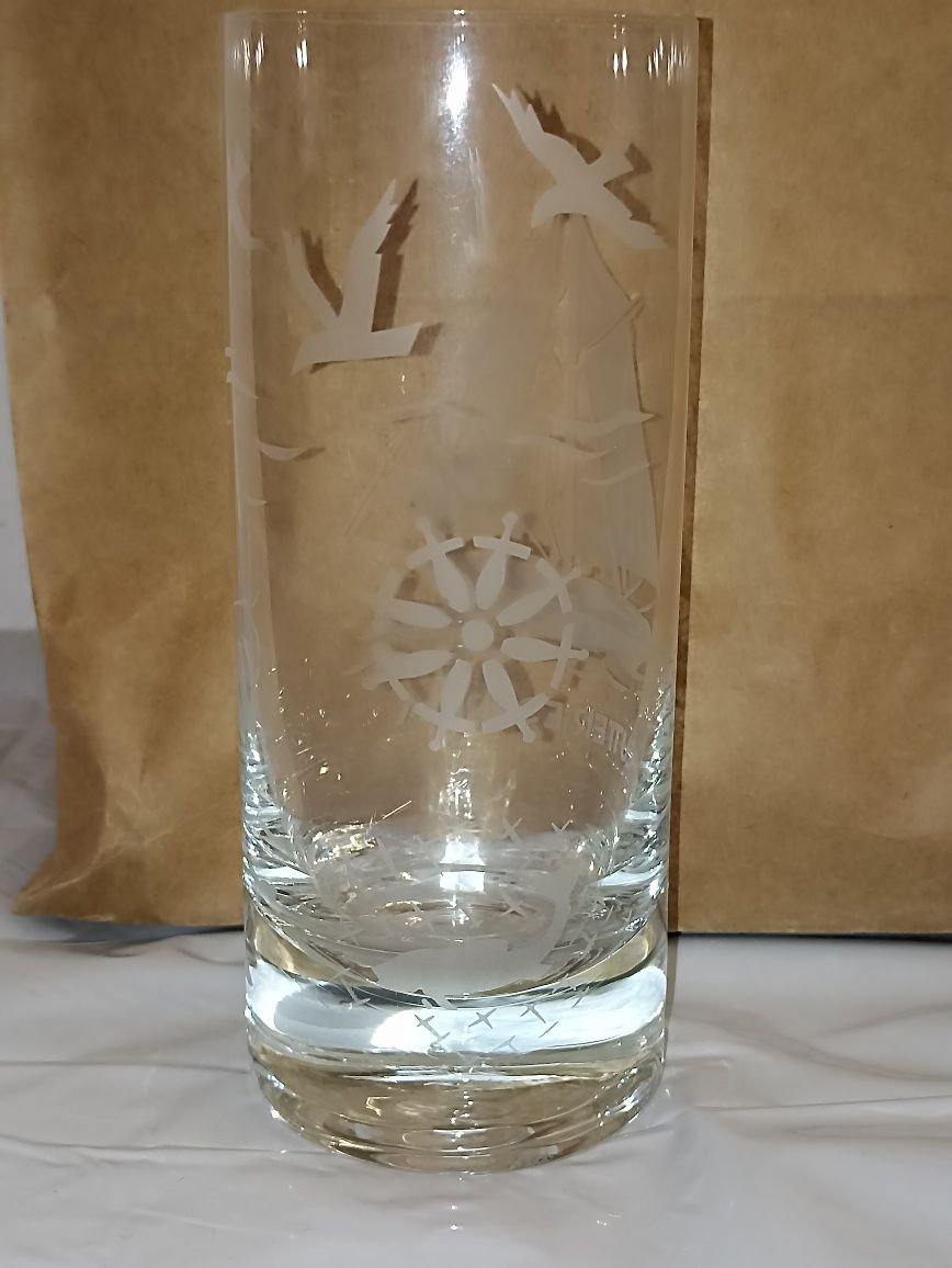 Copos CRISTAL Desenho Náutico
