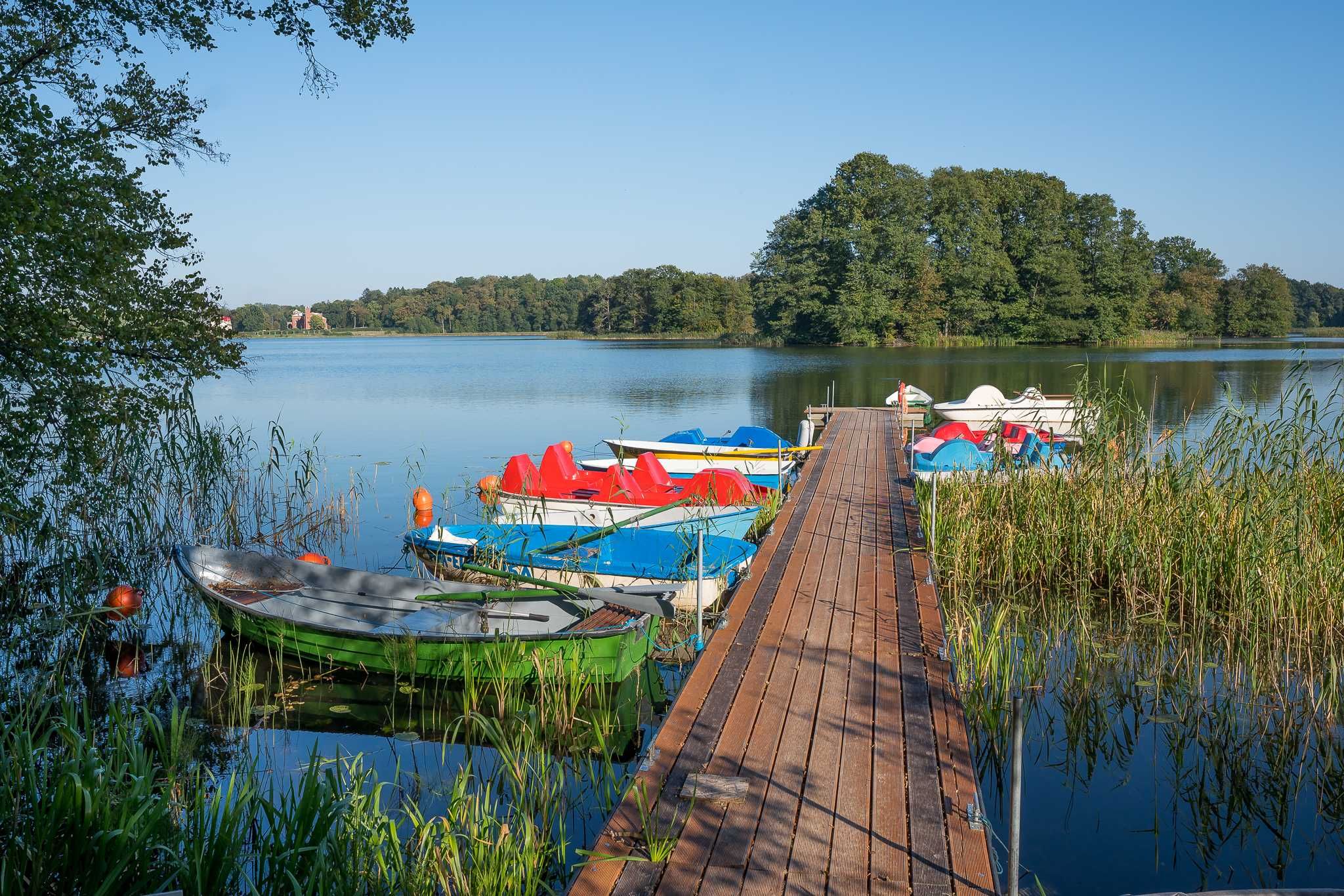 Domek nad jeziorem Mazury z goraca Banią