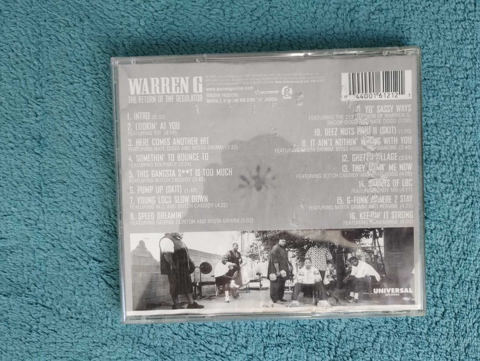 Диски CD ( The DMX files / Terror squad / Tha Doggfather / Warren G )