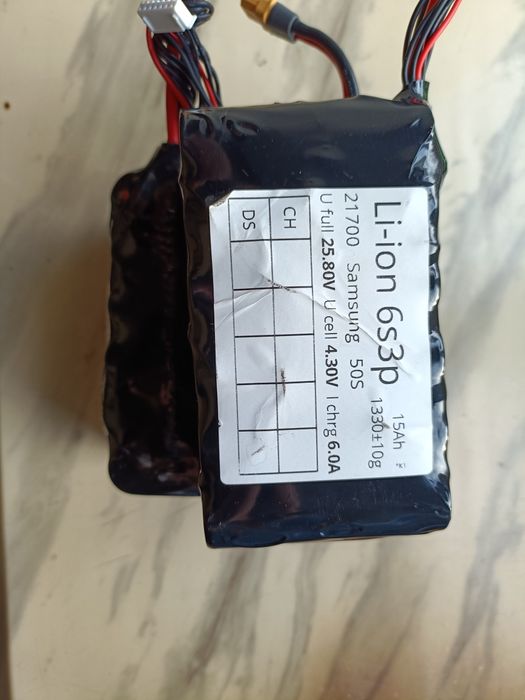 Батареї до фпв дронів 6s3p xt60