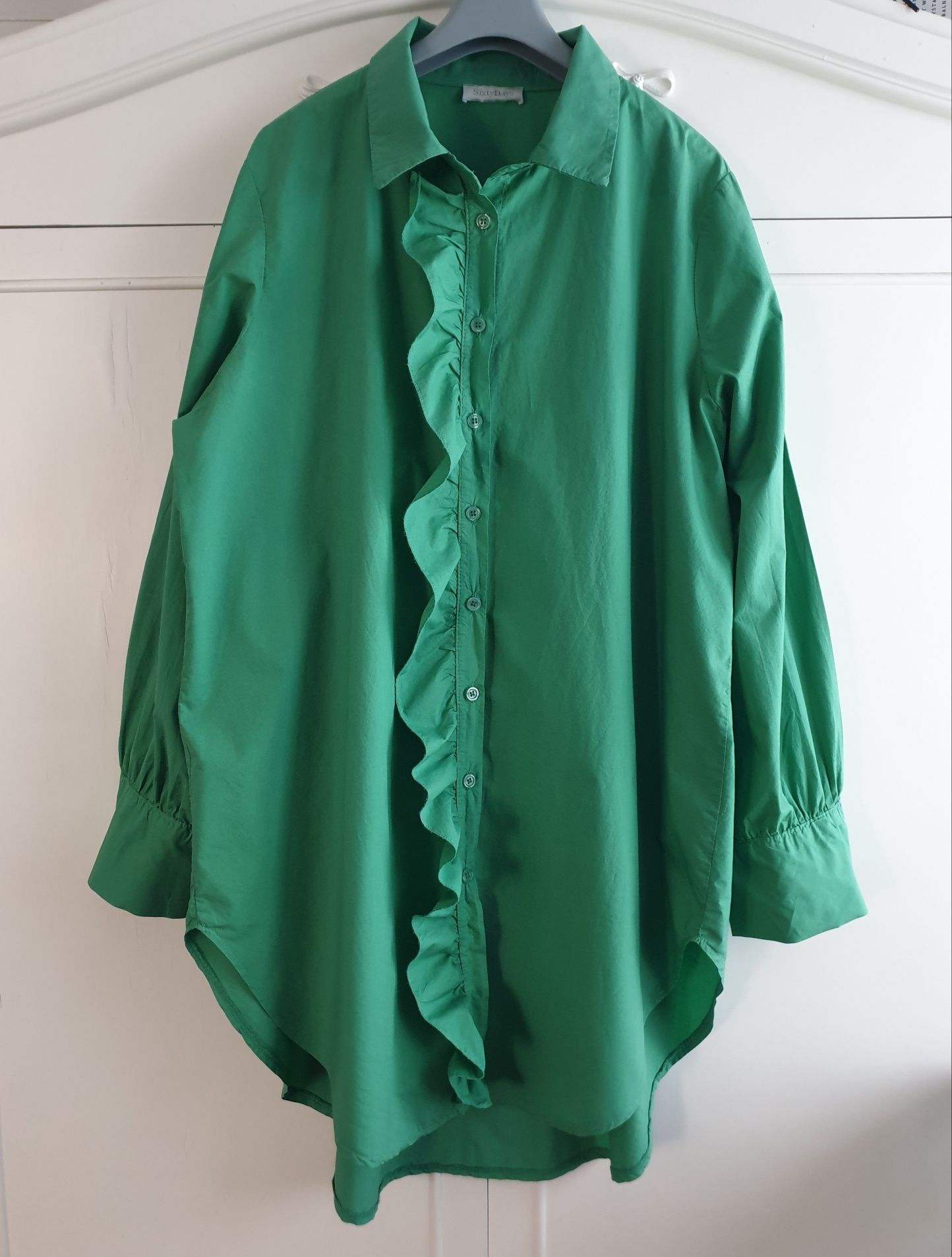 Koszula L- XL Sixty Days zieleń Gucci