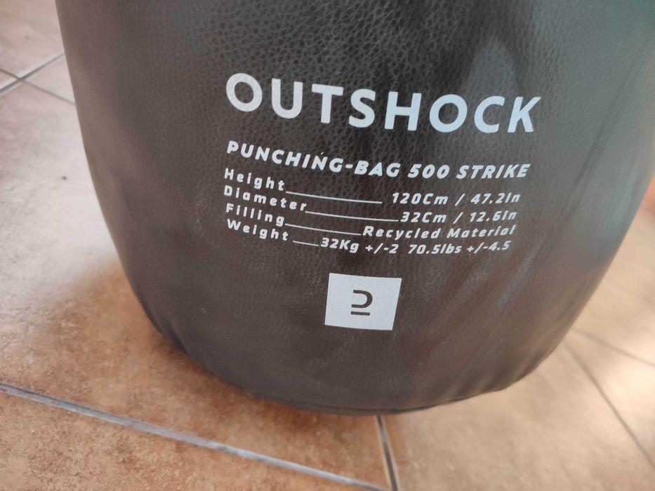 zestaw Worek treningowy Outshock 32 kg ze stojakiem