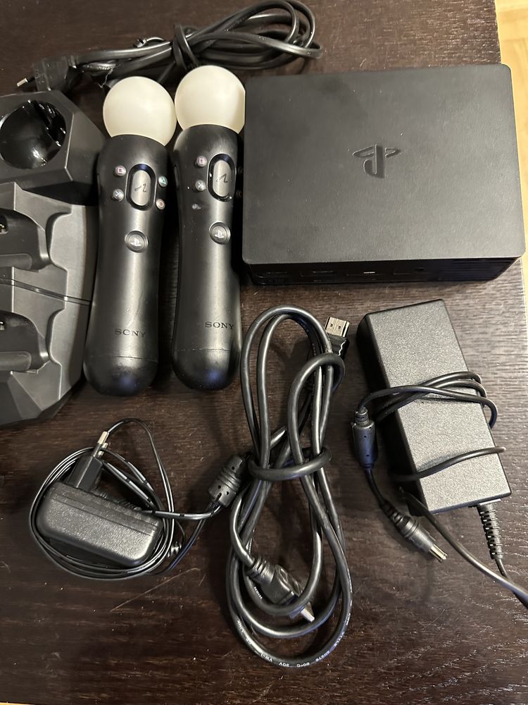 Sony google VR PlayStation VR V 2 + Camera v2 kontroler move 2x