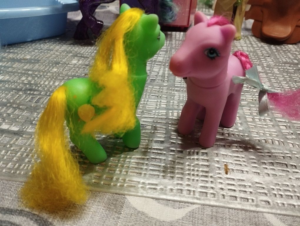 My little pony - siostrzyczki -Cytrynka i Kwiatuszek