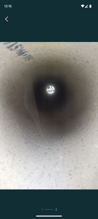 Картонна опалубка. 200 мм. 20 см діаметр. Картонна труба