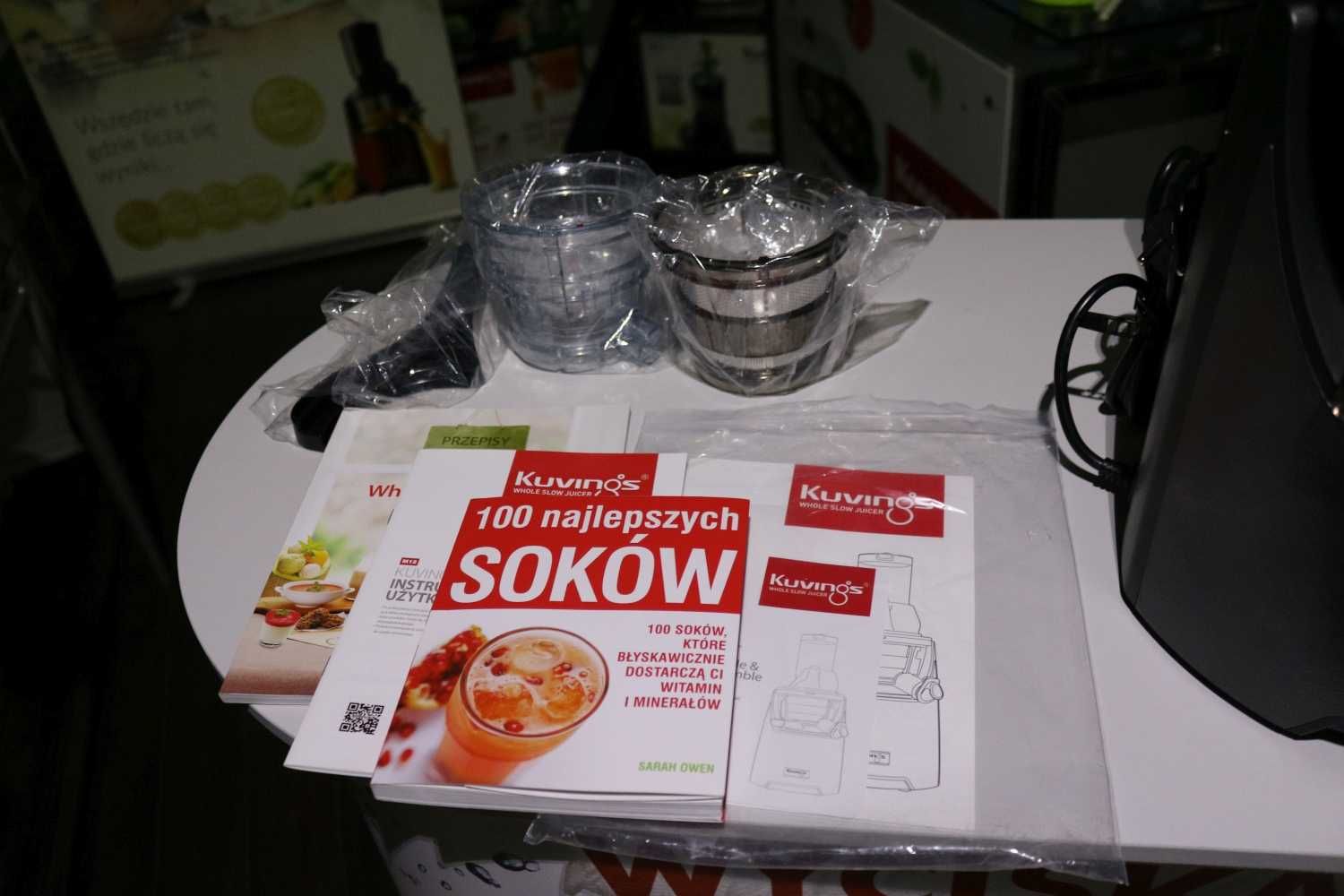 Kuvings Evo820 PLus Grafit - wyciskarka wolnoobrotowa - Kuvings OUTLET