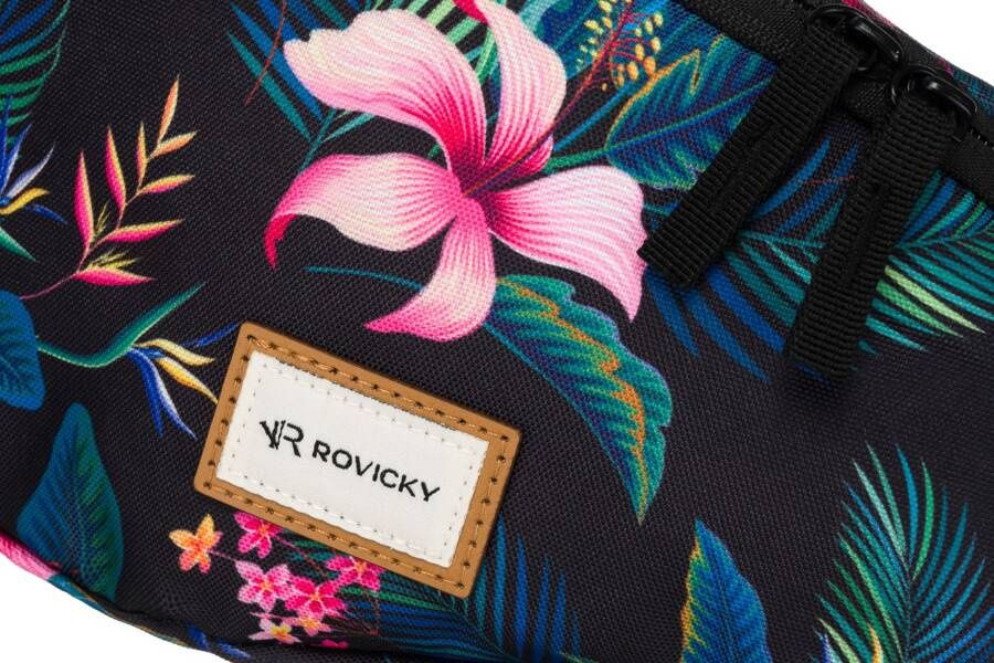 praktyczna saszetka damska z trwałego poliestru - rovicky