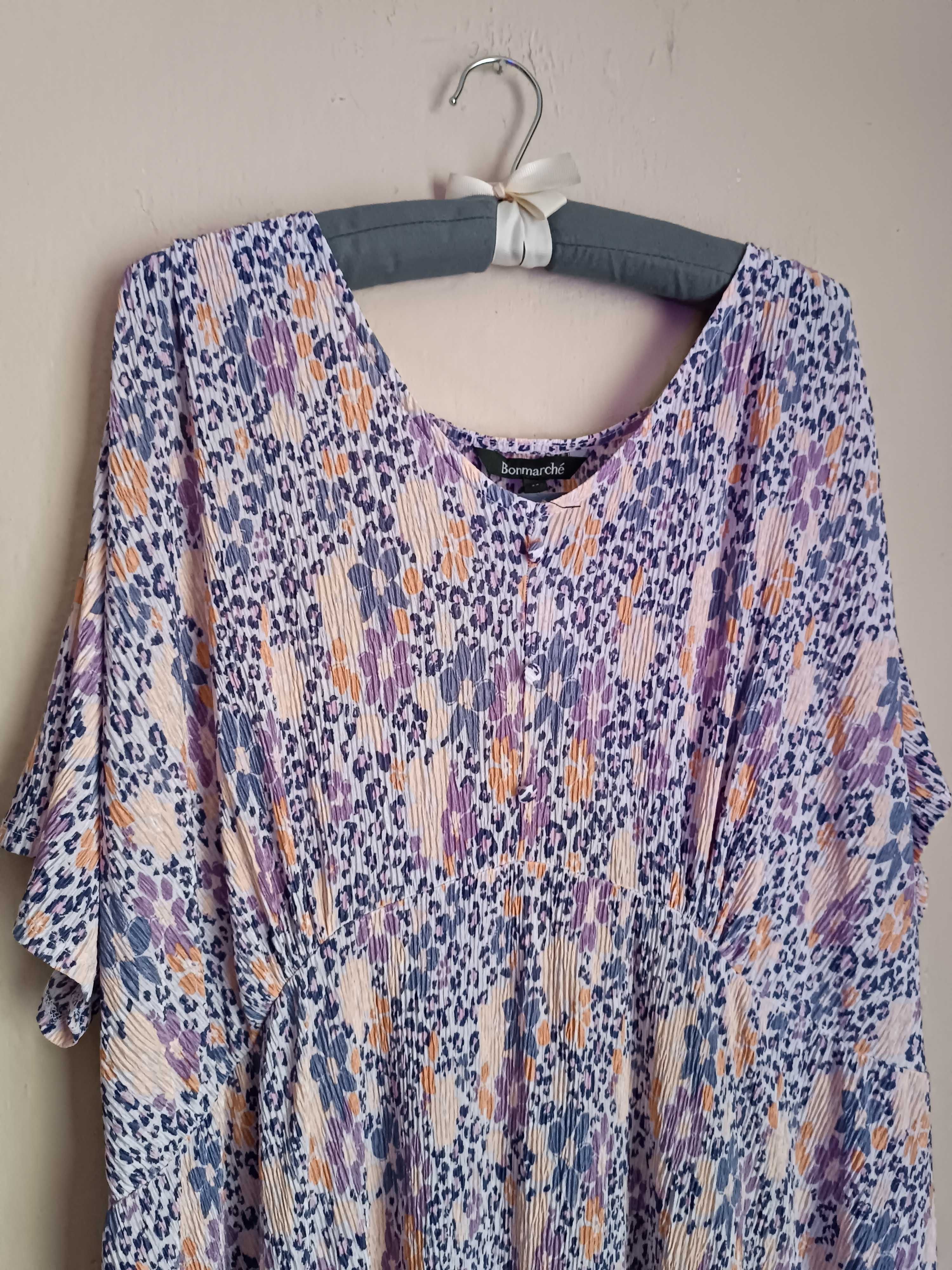 NOWA Długa sukienka plus size 50 Bonmarche