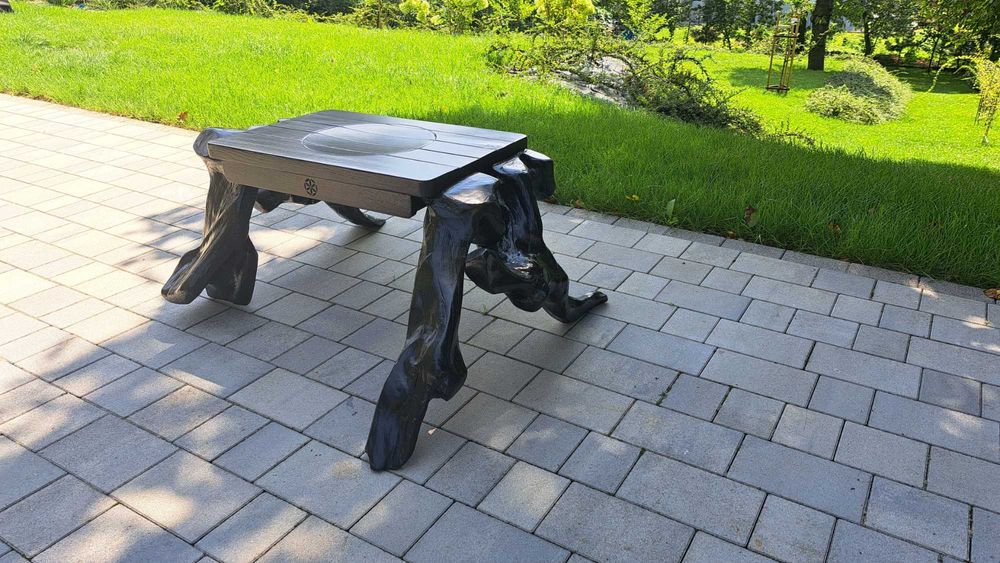 stylizowane meble tarasowe lub do salonu