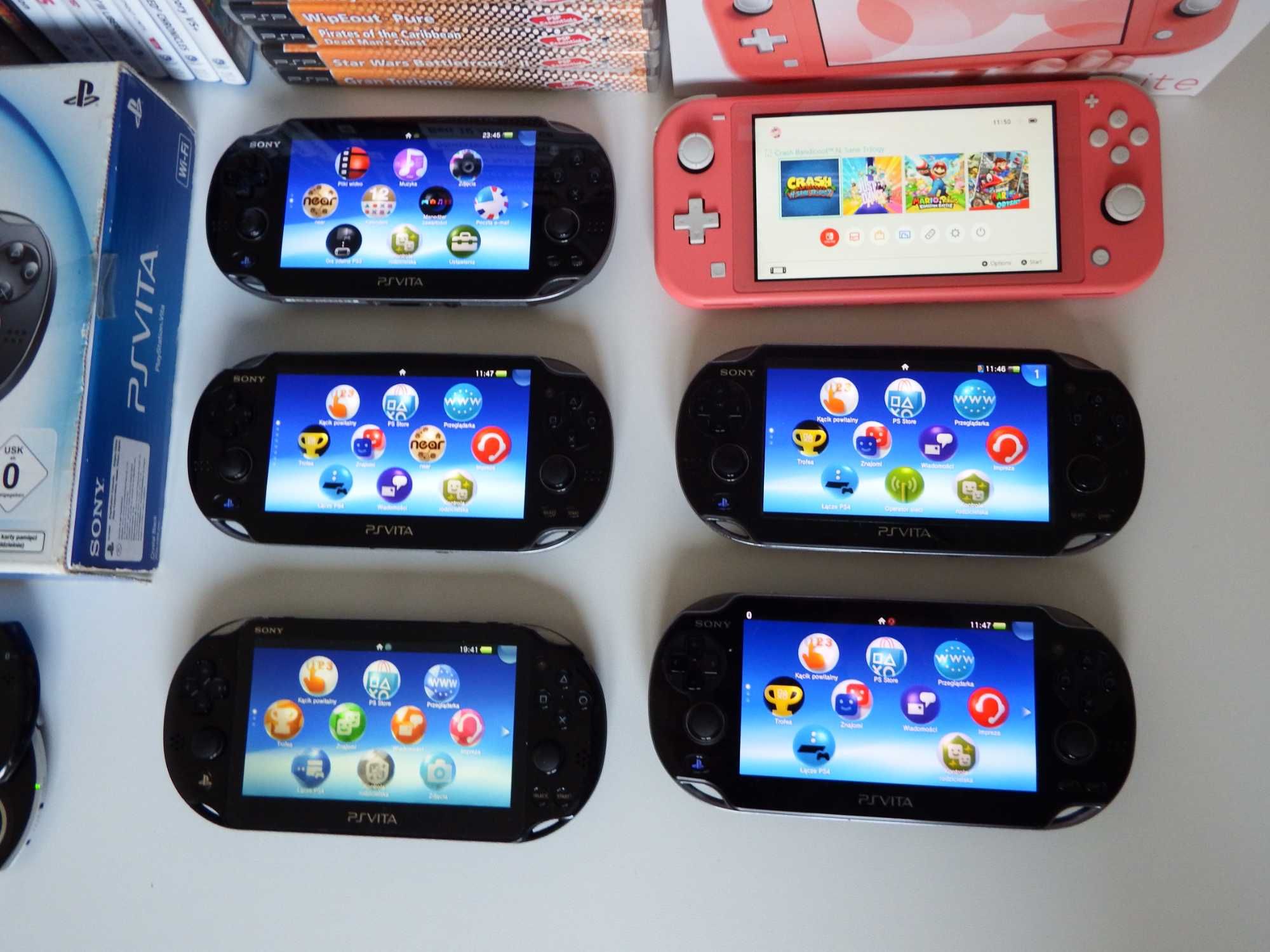 NINTENDO SWITCH / PS Vita / PSP / gry na konsolę przenośne sprawdź !