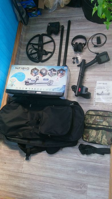 Nokta Anfibio Multi ,катушка Af-35, рюкзак, сумка для знахідок