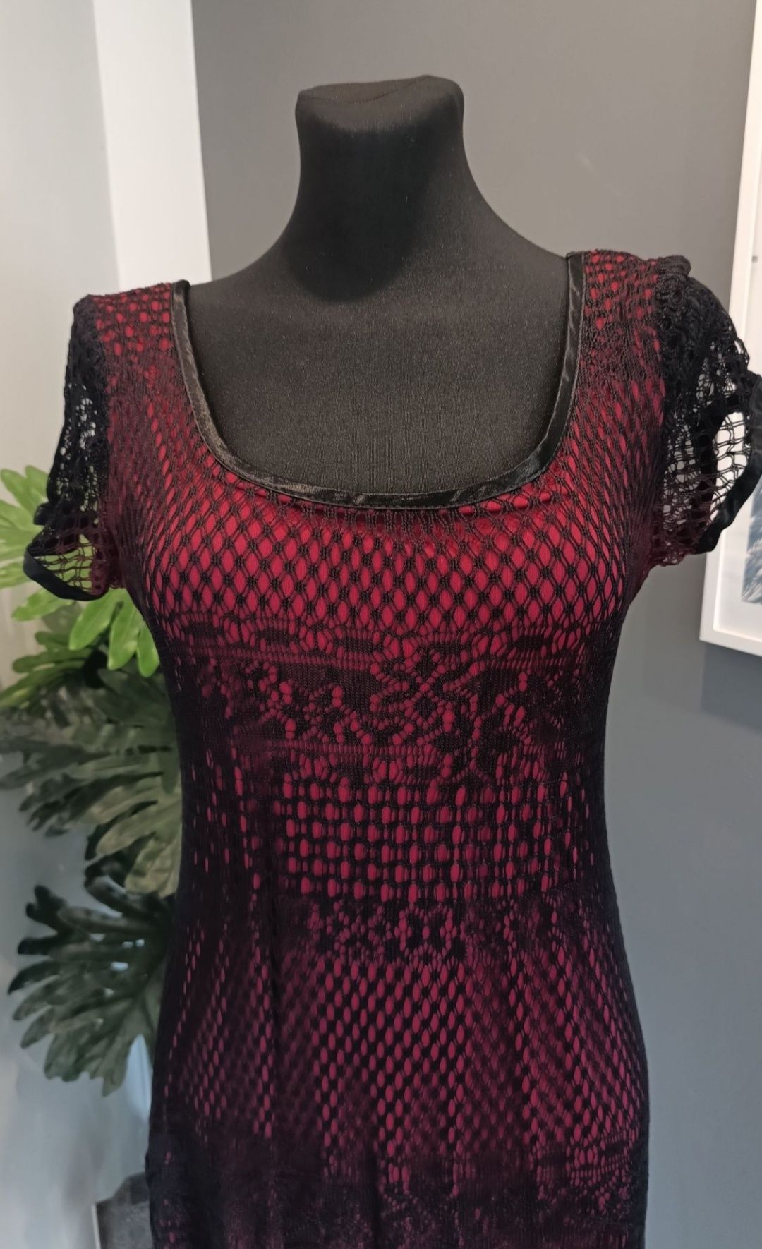 Sukienka wieczorowa Vintage rozm S/M