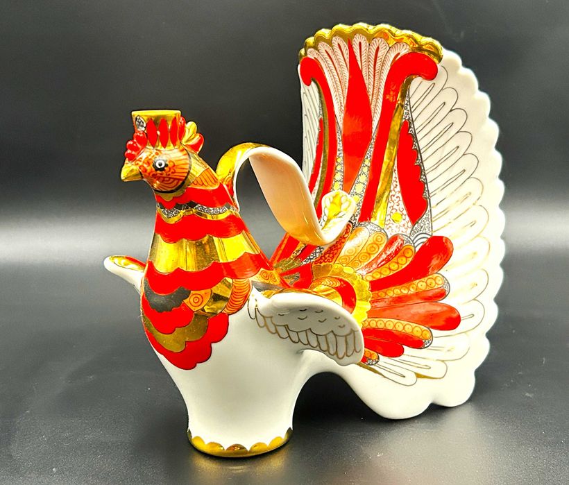 Karafka „Ognisty Ptak” Imperial Porcelain Manufacture im. Łomonosowa