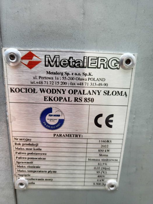 Sprzedam piec na słomę