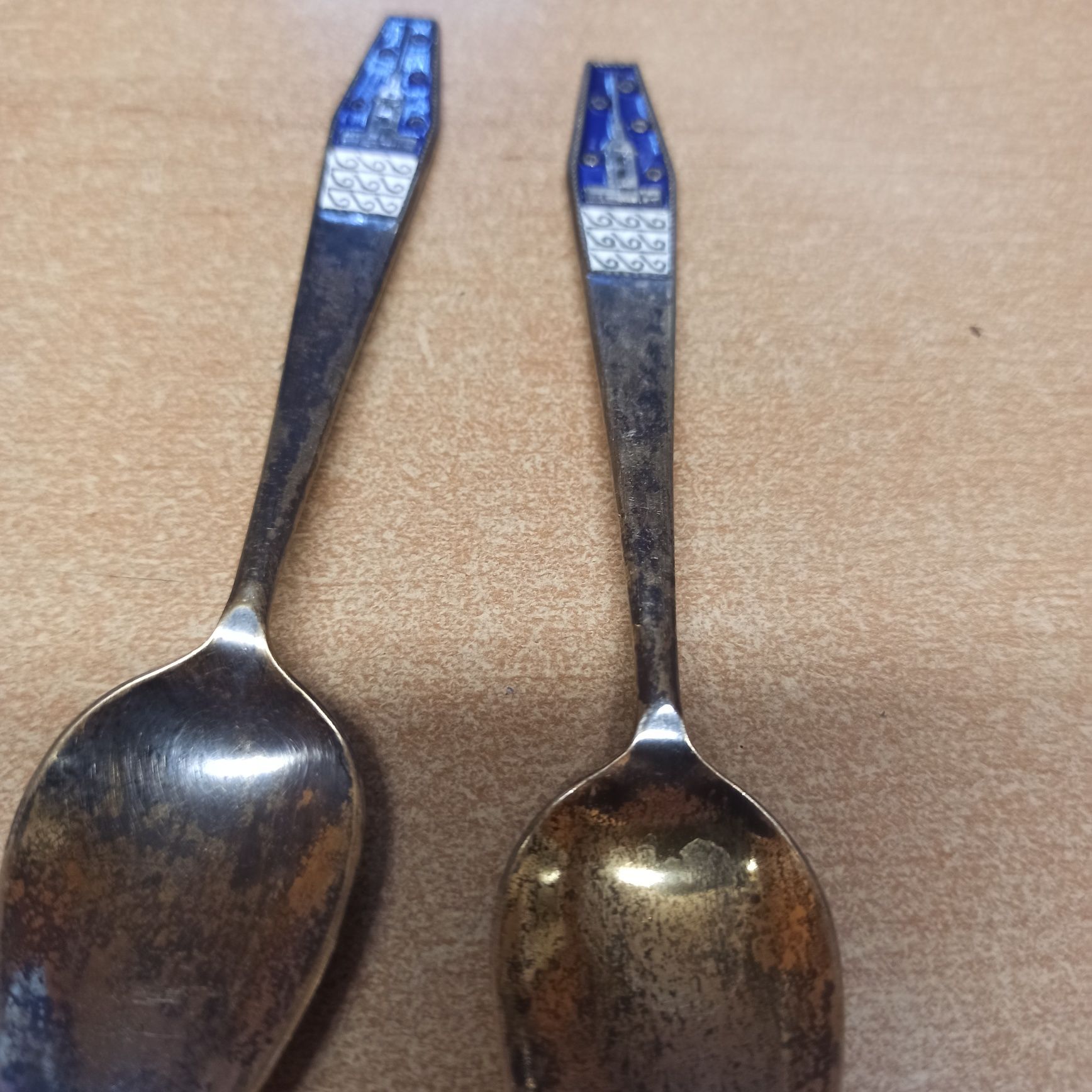 Ложка из серебра чайная