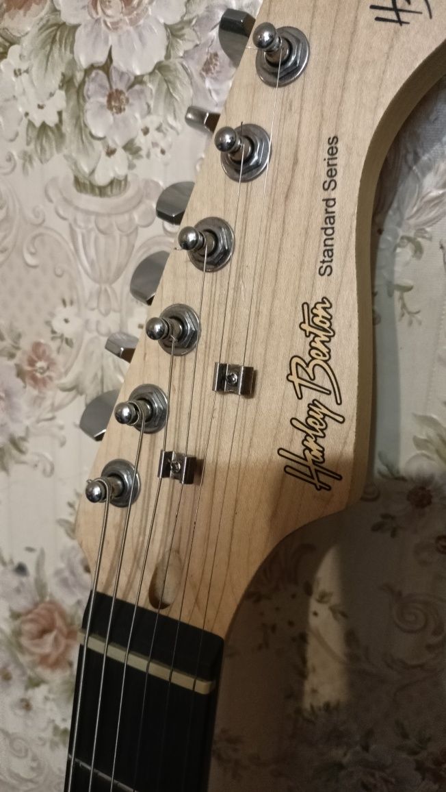 Gitara Harley Benton ST-20 BK mod