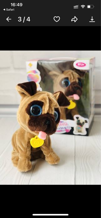 Интерактивная игрушка/ умный питомец / интерактивная собака