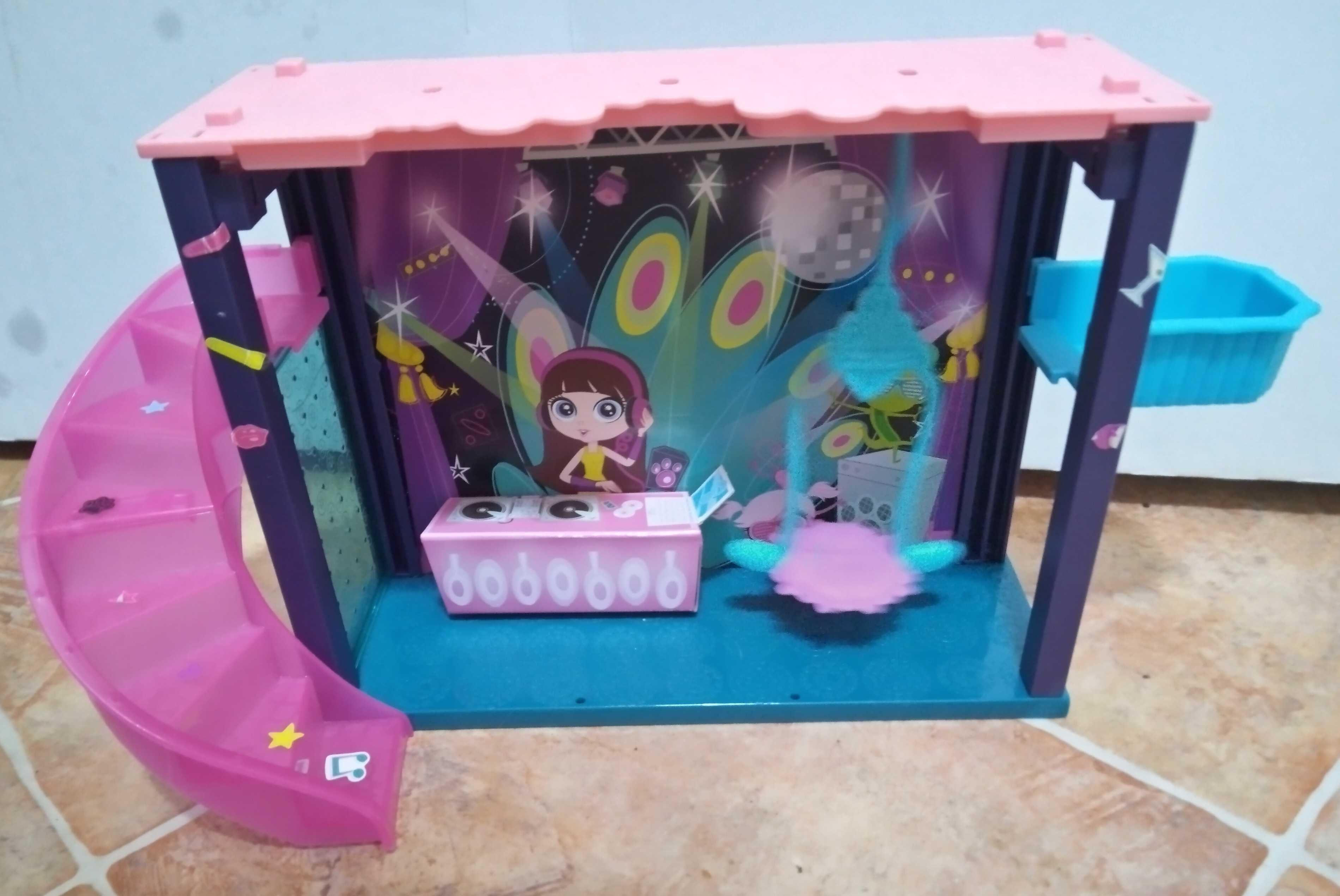Domek Littlest Pet Shop dyskoteka/bar