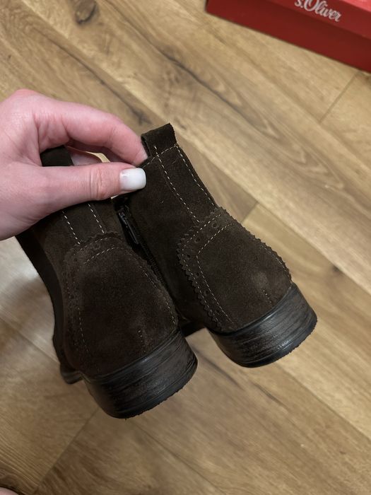 Шкіряні челсі s.Oliver 39 - 40 розмір