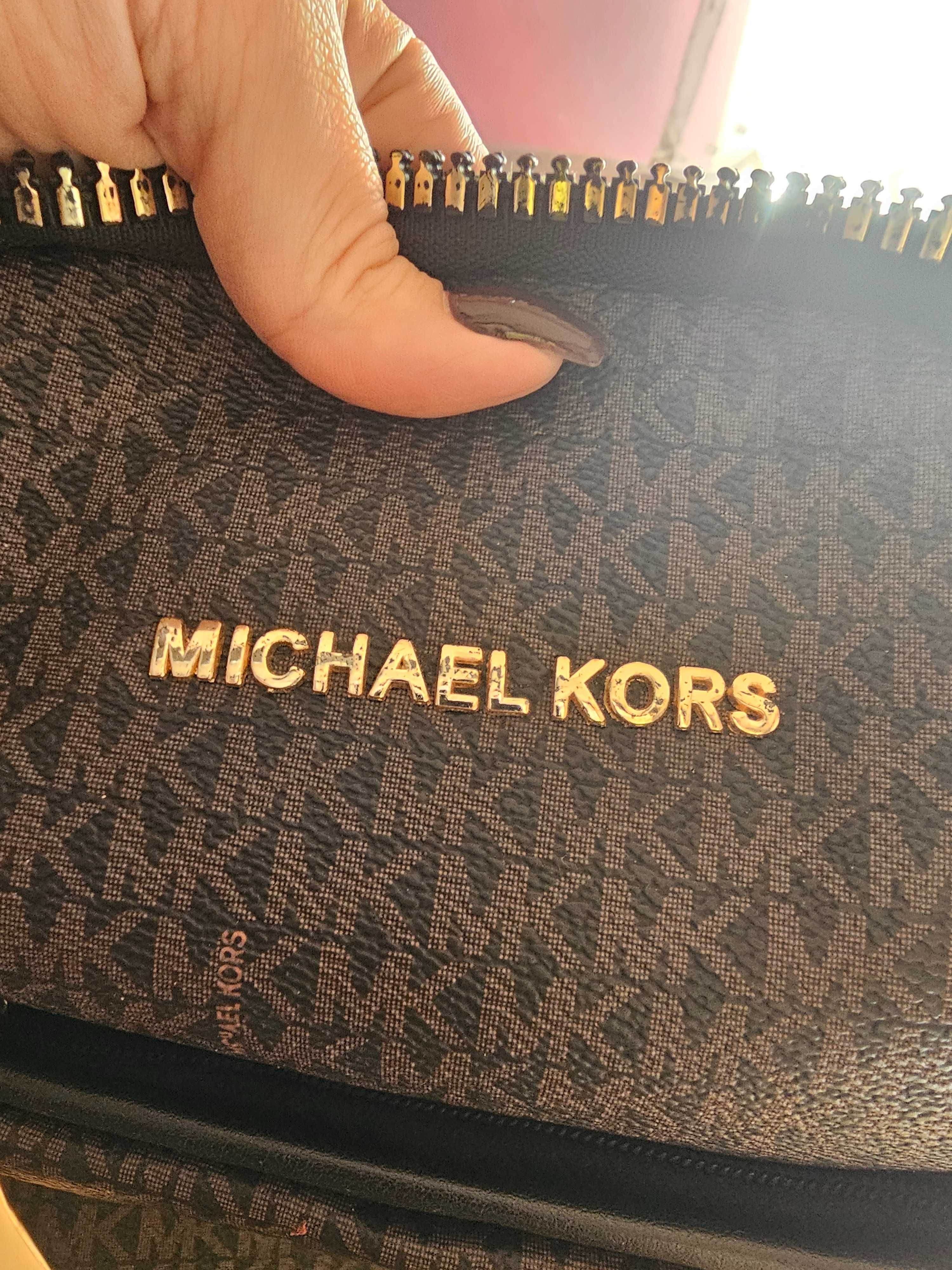 Plecak Brązowy pojemny KORS Michael