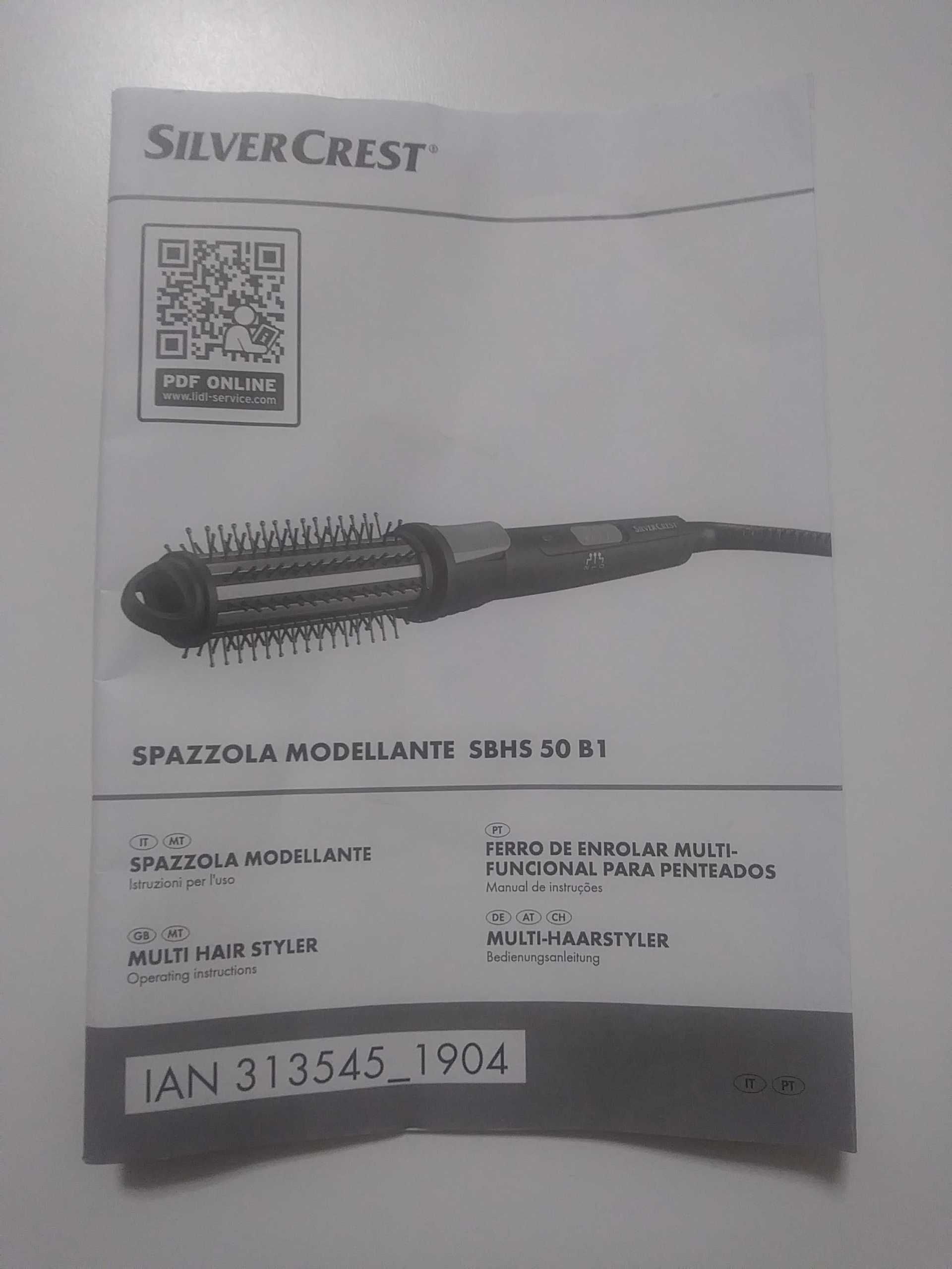 Ferro de enrolar multifuncional para penteados/cabelo