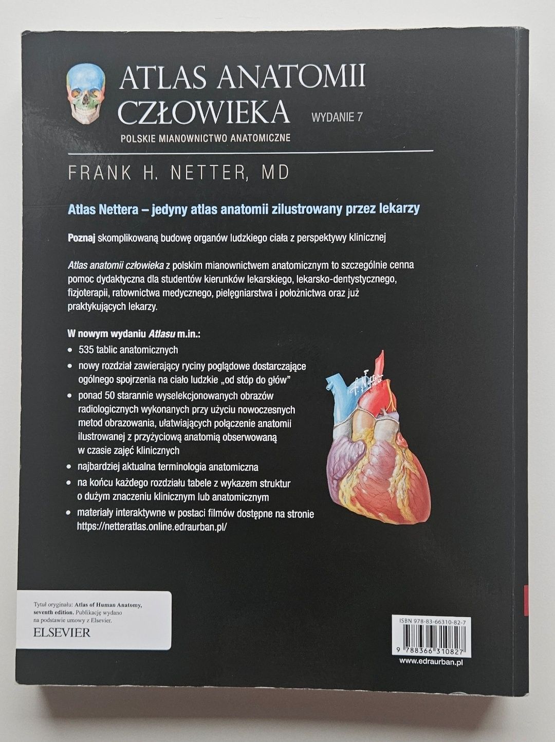 Atlas anatomii człowieka netter