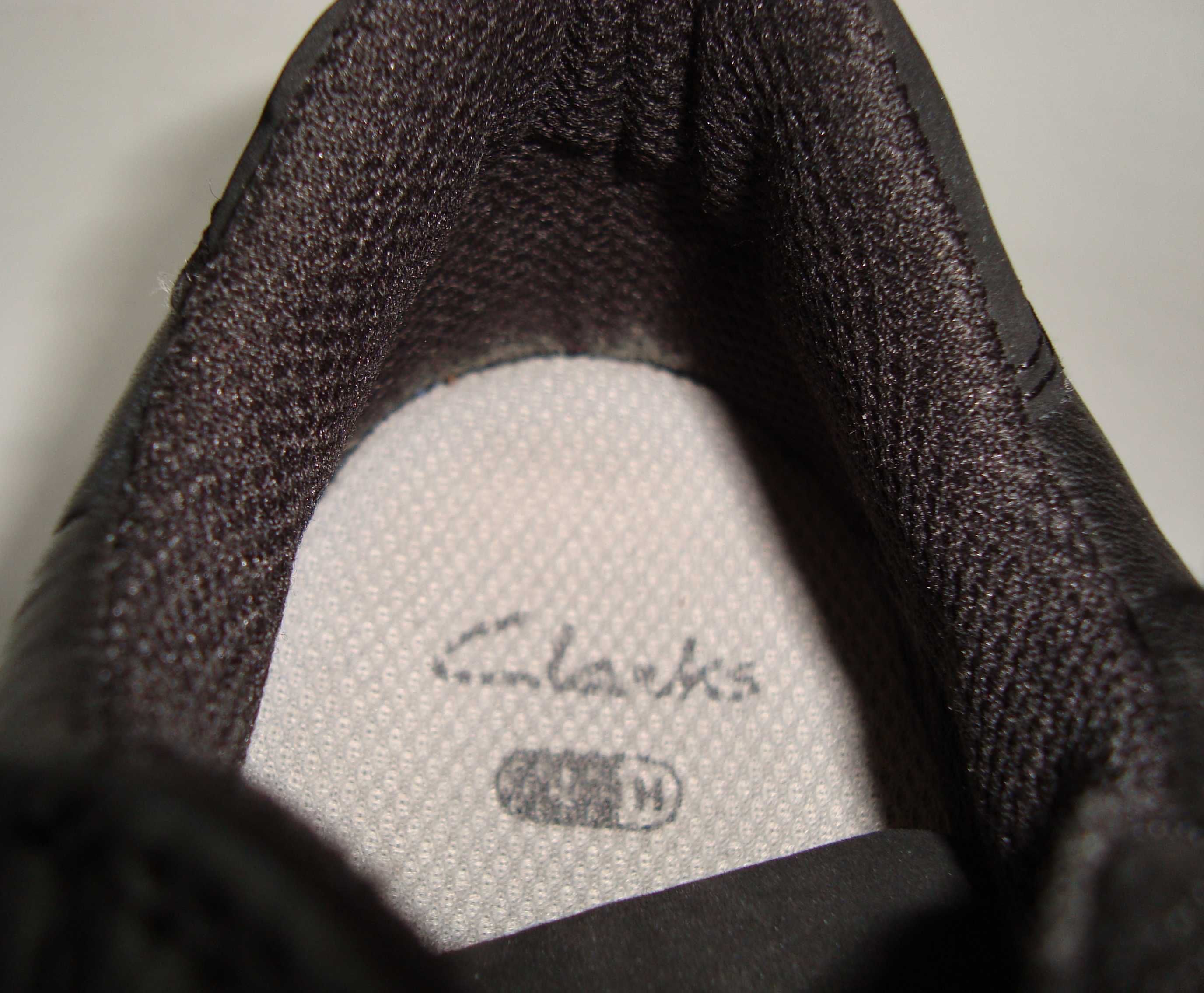 Кросовки кожаные демисезонные  Clarks, 1H, 31 размер, 20 см. по стельк