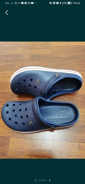 Klapki Męskie Typu Kroksy 42* Gr