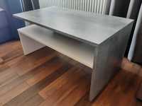 stolik kawowy biało-szary (imitacja betonu)