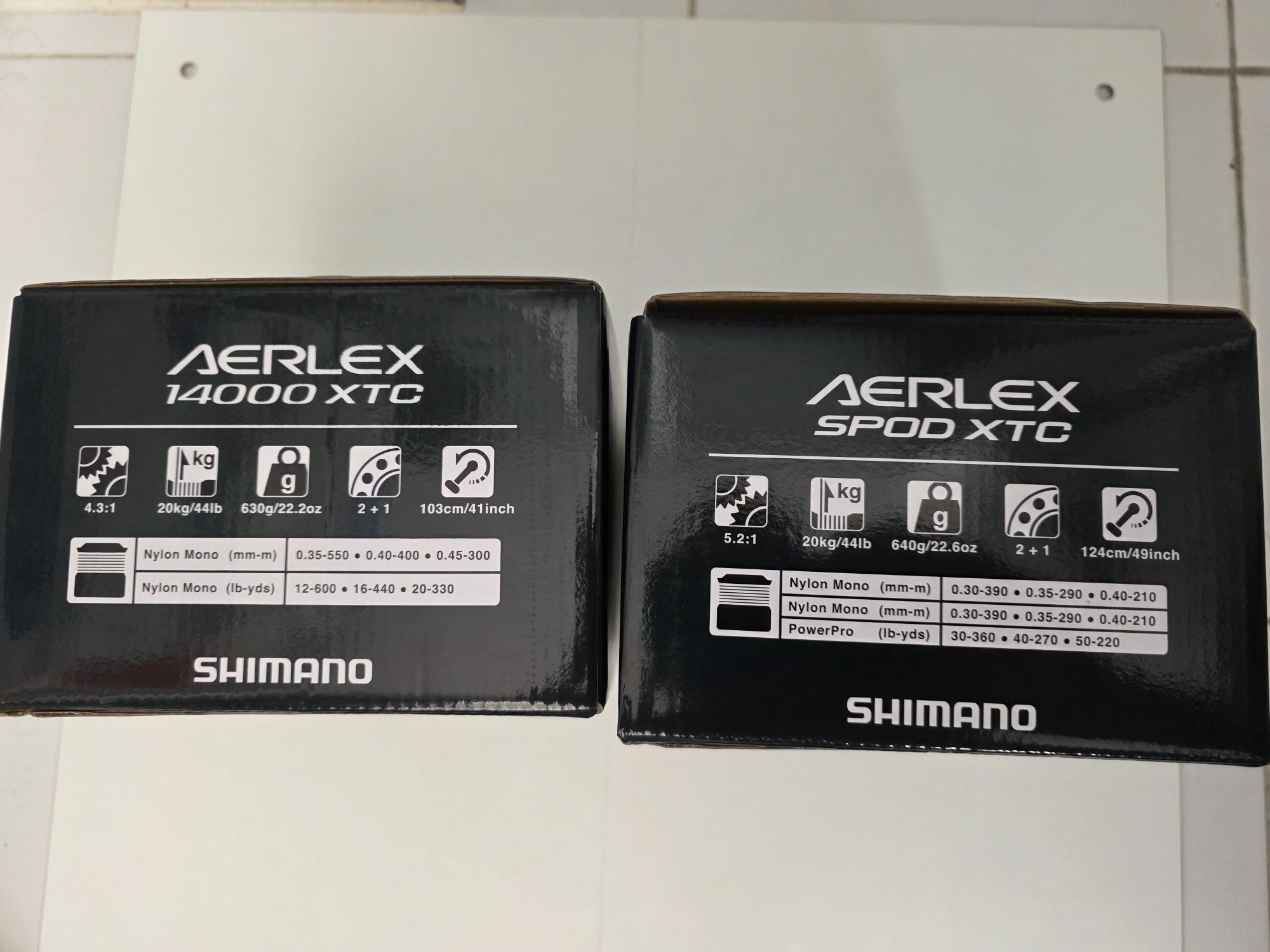 2 Carretos shimano ,cana vega potenza metálica